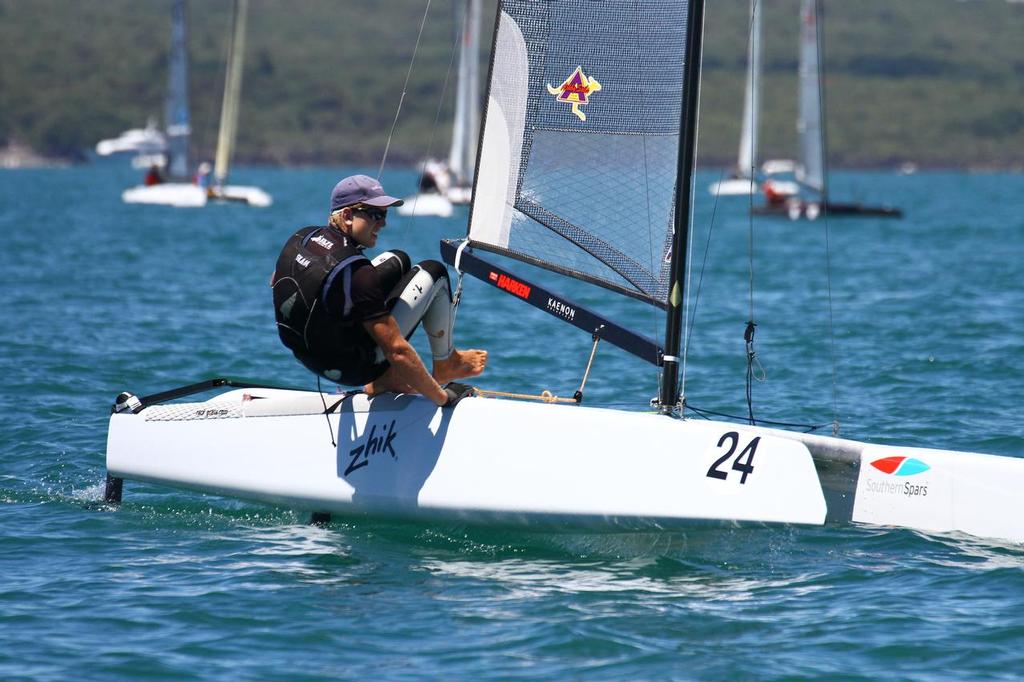 Int. A-Class Catamaran World Championship, Day 5, Takapuna NZ © Richard Gladwell www.photosport.co.nz